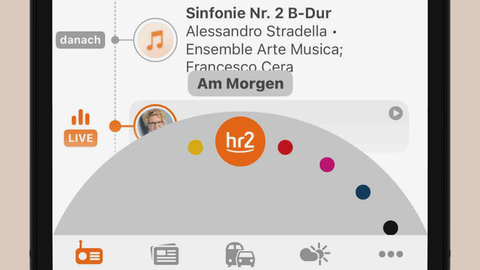 Wellen-Wechsel in der hr2-App