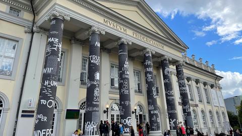 Friedericianum In Kassel während der documenta fifteen