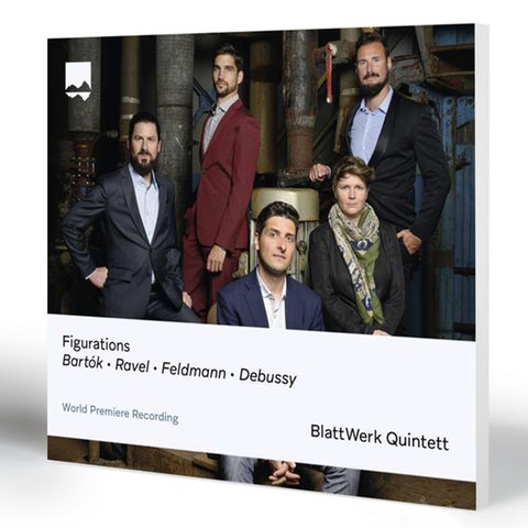 BlattWerk Quintett - Figuration, mit Werken von Bartók, Ravel, Feldmann, Debussy