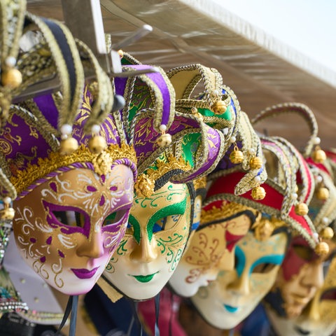 Venezianische Masken