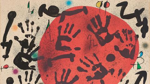 Joan Miro: Les Agulles del Pastor(1973)