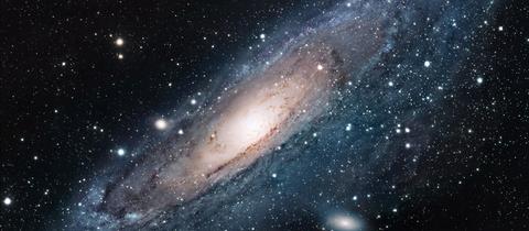 Andromedanebel Sterne Weltall