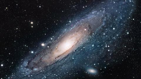 Andromedanebel Sterne Weltall