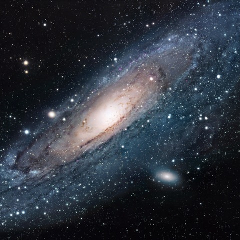 Andromedanebel Sterne Weltall