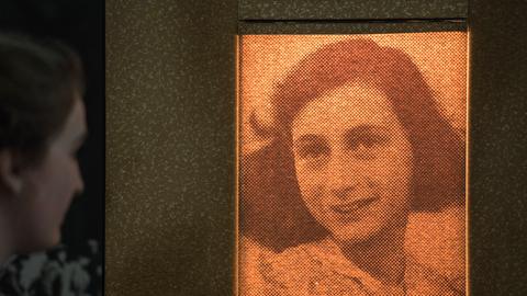 Porträt von Anne Frank