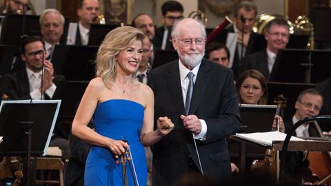 Anne-Sophie Mutter und John Williams mit den Wiener Philharmonikern