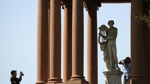 Apollo im Schlossgarten von Schwetzingen