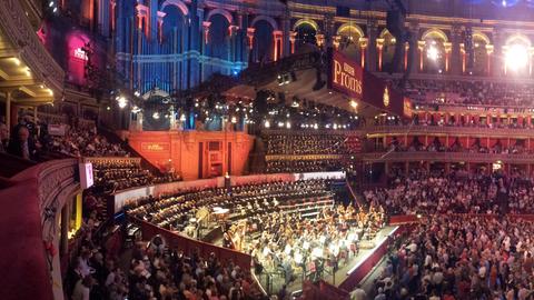 Blick in die Royal Albert Hall während der Proms