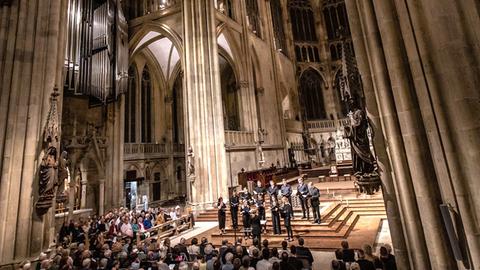 Die "Ora Singers" auf den Tagen Alter Musik in Regensburg