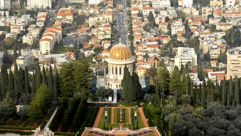 Der Schrein des Bab in Haifa ist eine Pilgerstätte der Bahá‘í und gehört zum Weltkulturerbe der Unesco.