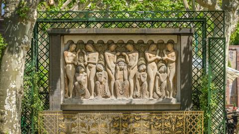 Relief von Bernhard Hoetger auf der Mathildenhöhe in Darmstadt