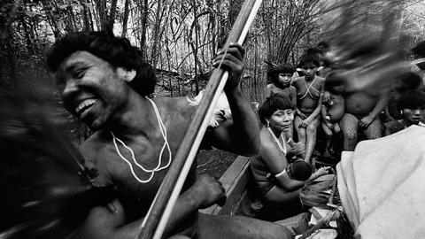 Yanomami-Indianer in Brasilien