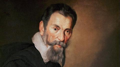 Claudio Monteverdi, porträtiert von Bernardo Strozzi, um 1630