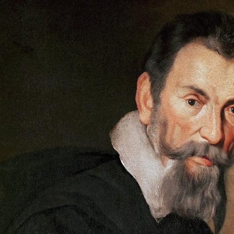 Claudio Monteverdi, porträtiert von Bernardo Strozzi, um 1630