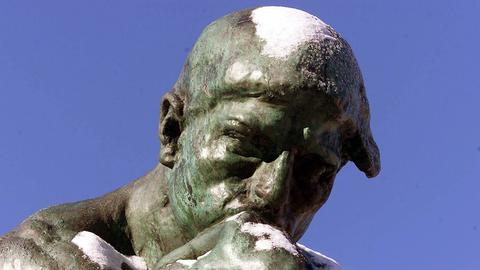 "Der Denker" von Rodin