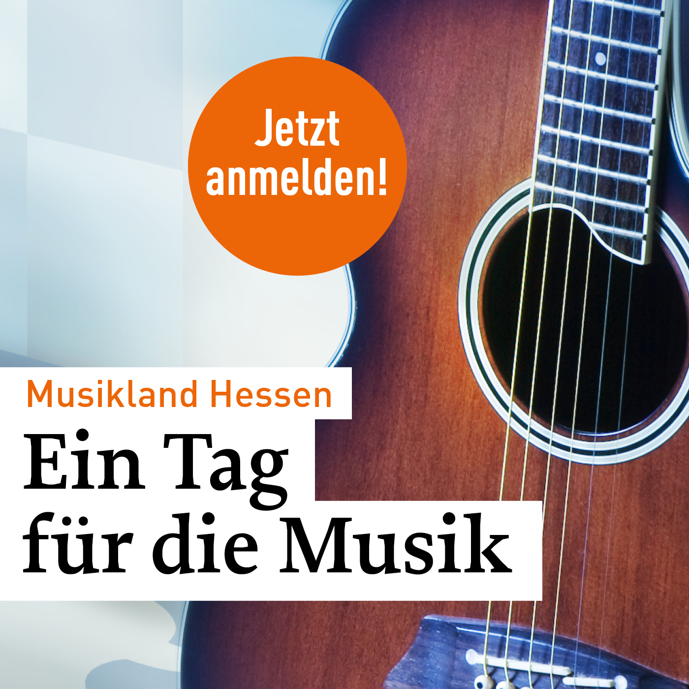 Aufruf zu Ein Tag für die Musik 2022