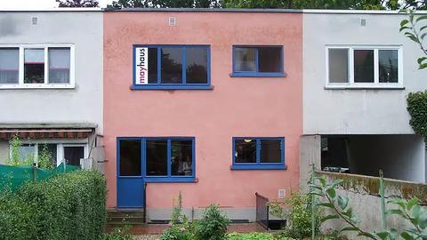 Ernst-May-Haus in der Siedlung Römerstadt in Frankfurt