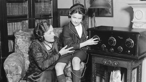 Radiohörer 1925
