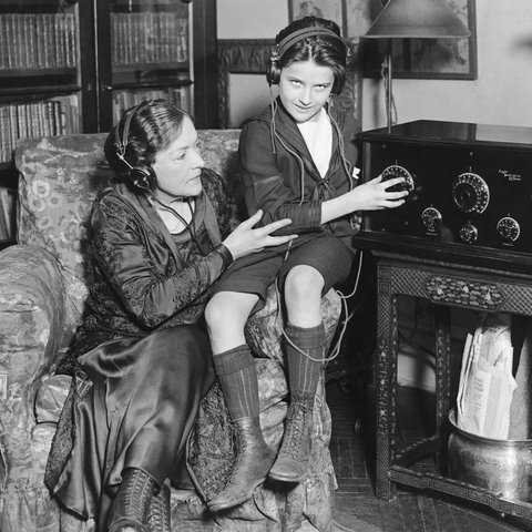 Radiohörer 1925