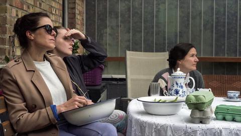 Szene aus dem Film "Alle reden übers Wetter" von Annika Pinske