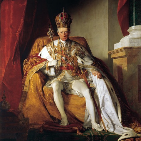 Als "Franz I." begründete der letzte Kaiser des Heiligen Römischen Reichs 1804 das Kaisertum Österreich.