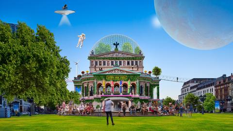 Fratopia-Plakat Alte Oper
