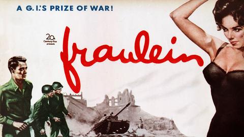 Filmplakat "Fraulein", USA, 1958