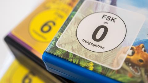 DVDs mit unterschiedlichen Altersfreigaben