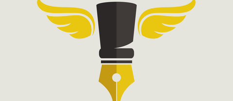Illustration: Schreibfeder