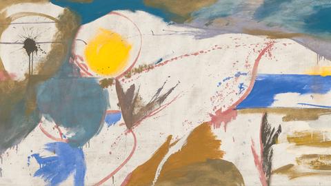Helen Frankenthaler: Beach Horse 