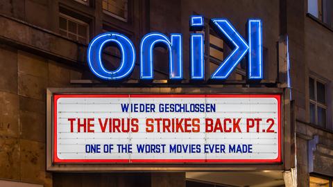 Kino in Stuttgart während des Lockdowns