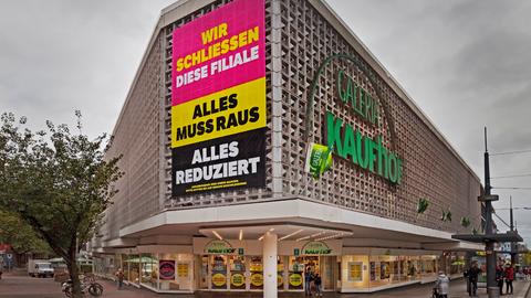 Geschlossenes Kaufhaus
