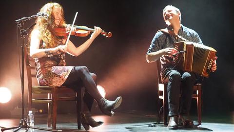 Gudrun Walther und Andy Cutting präsentieren ihr Album CONVERSATIONS