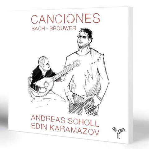 Andreas Scholl & Edin Karamazov: Canciones | Bach - Brouwer