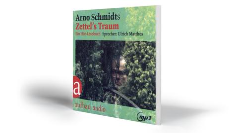 CD-Cover mit Foto eines Mannes, halb verborgen hinter Bäumen