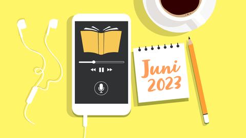 Hörbuchbestenliste Juni 2023