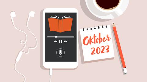 hr2-Hörbuchbestenliste Oktober 2023
