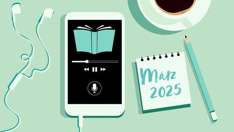 hr2-Hörbuchbestenliste März 2025