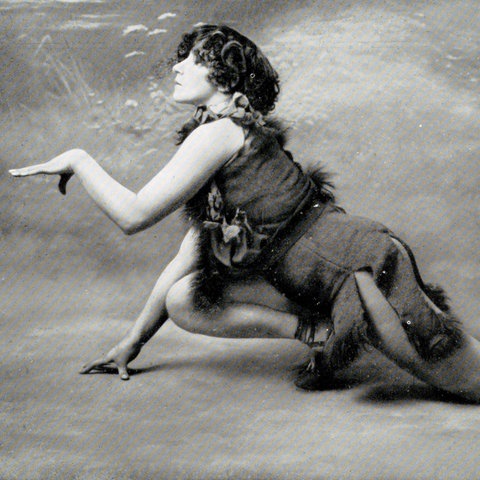 Colette in der Rolle des kleinen Fauns