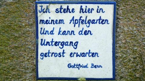 Gedicht von Gottfried Benn