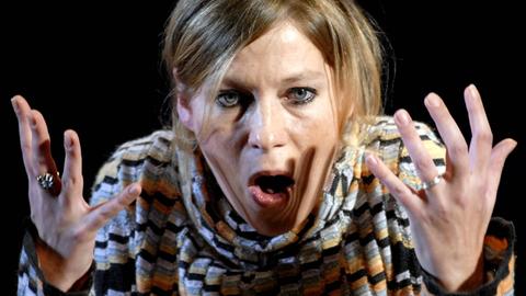 Die Schauspielerin Jule Böwe
