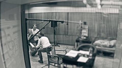 Blick ins Hörspielstudio