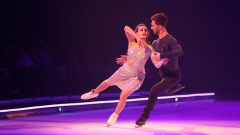 Gabriella Papadakis and Guillaume Cizeron (Olympiasieger und Weltmeister im Eistanz)