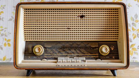 Altes Blaupunkt Röhrenradio, Modell "Granada" von ca. 1958