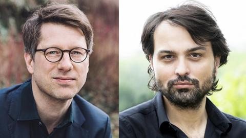 Lyriker Jan Wagner (li.) und Federico Italiano