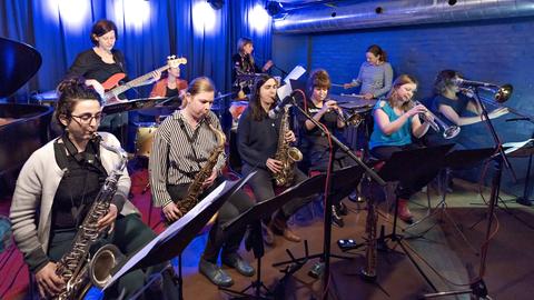 Das "Sarah Chaksad Large Ensemble"