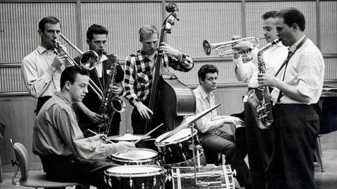Das hr-Jazzensemble im Jahr 1958