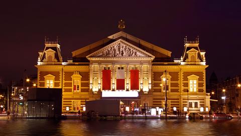 Das Concertgebouw in Amsterdam