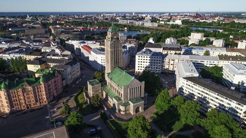 Die Kallio-Kirche in Helsinki