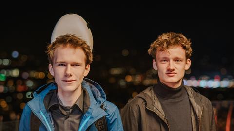 Lionel und Demian Martin
